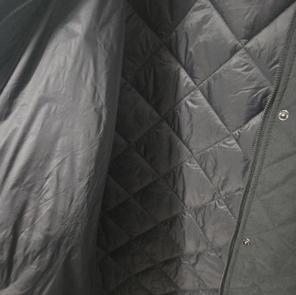 DKNY Quilted Black Jacket/Coat Womens Size XXL - Picture 5 of 8